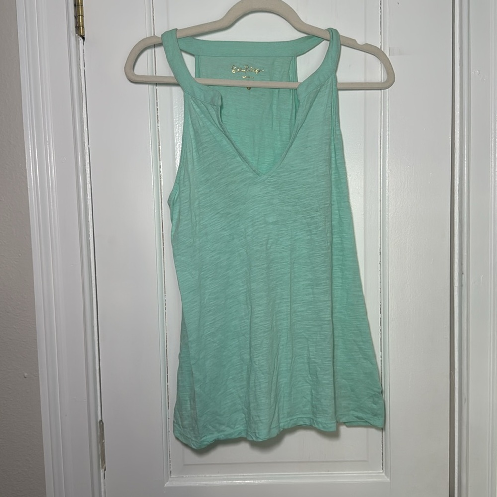 Like New Lilly Pulitzer V-Neck Tank